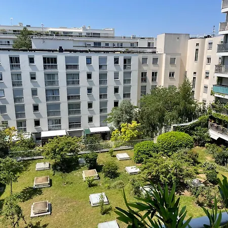 Studio Calme, Balcon Vue Jardin, Proche Bastille & Marais *