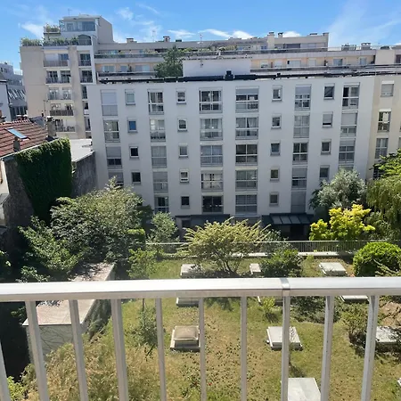 Studio Calme, Balcon Vue Jardin, Proche Bastille & Marais شقة *