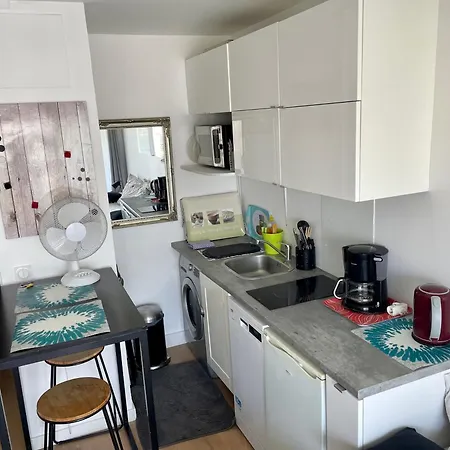 Studio Calme, Balcon Vue Jardin, Proche Bastille & Marais * باريس