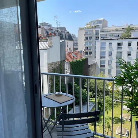 Studio Calme, Balcon Vue Jardin, Proche Bastille & Marais * باريس